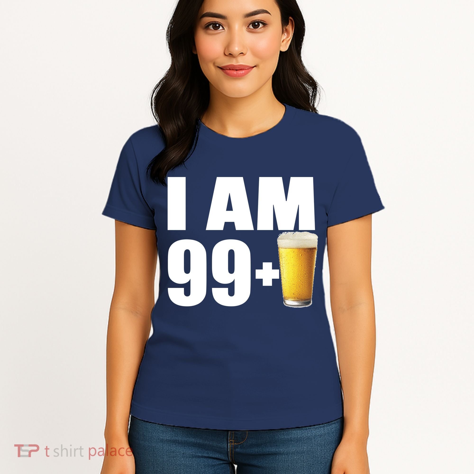 I Am 99 Plus Beer 100th Birthday Women's T-Shirt