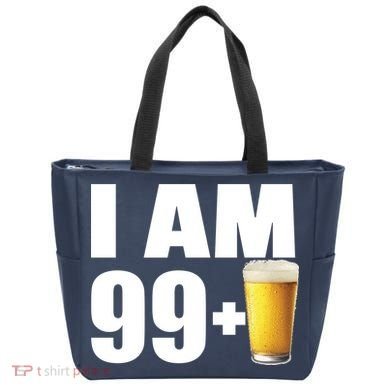 I Am 99 Plus Beer 100th Birthday Tote Bag