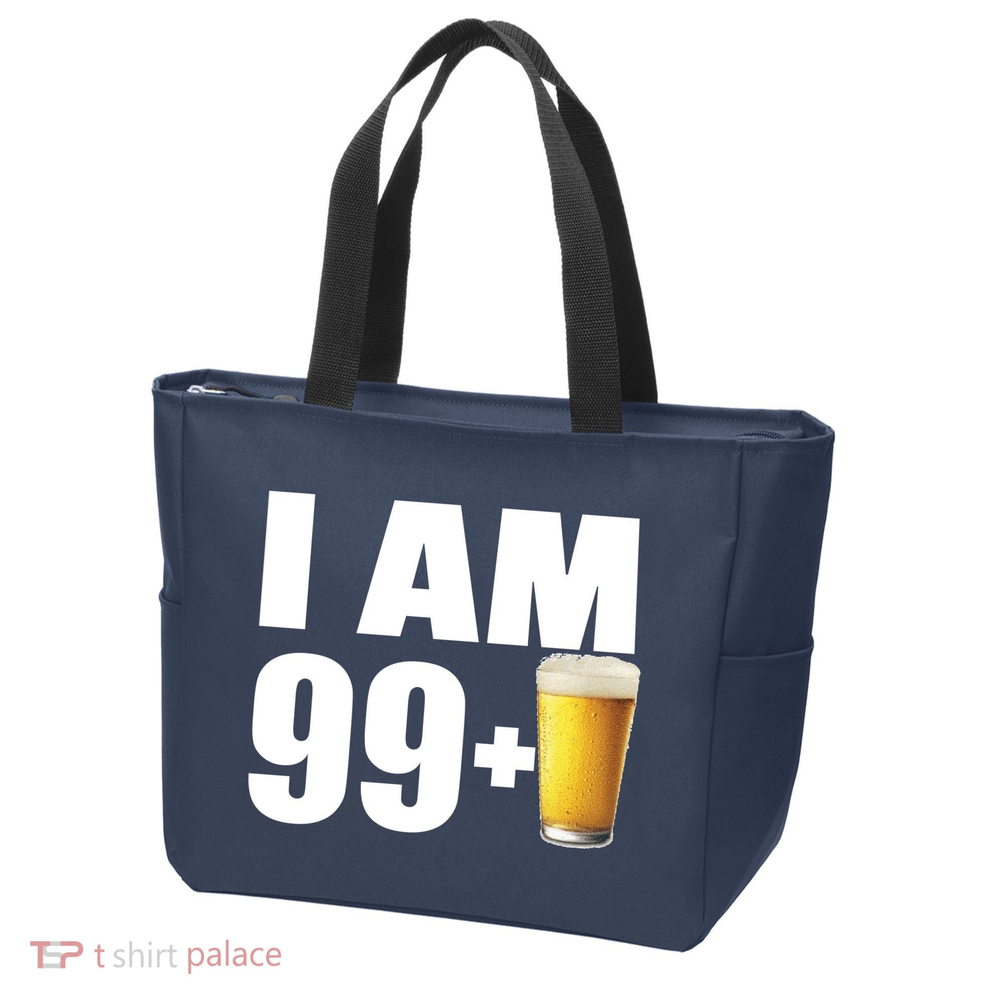 I Am 99 Plus Beer 100th Birthday Tote Bag