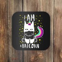 I Am A Batcorn (Unicorn Bat) Coaster thumb 0