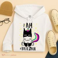 I Am A Batcorn (Unicorn Bat) Hoodie thumb 4
