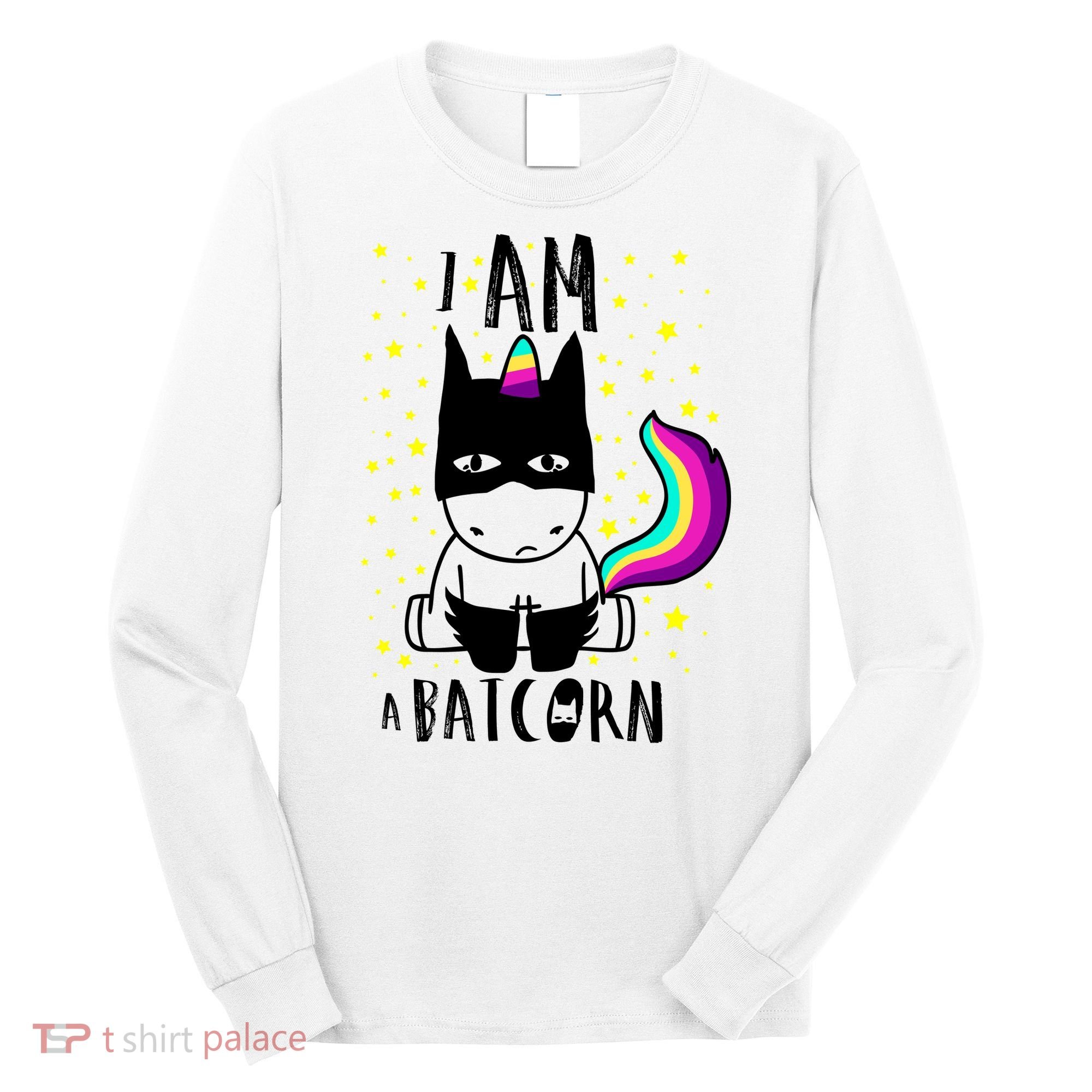 I Am A Batcorn (Unicorn Bat) Long Sleeve Shirt