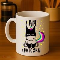 I Am A Batcorn (Unicorn Bat) Coffee Mug thumb 4