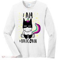 I Am A Batcorn (Unicorn Bat) Women's Long Sleeve Shirt thumb 0