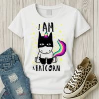 I Am A Batcorn (Unicorn Bat) Women's T-Shirt thumb 3