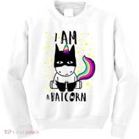 I Am A Batcorn (Unicorn Bat) Kids Sweatshirt thumb 0