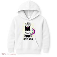I Am A Batcorn (Unicorn Bat) Kids Hoodie thumb 0