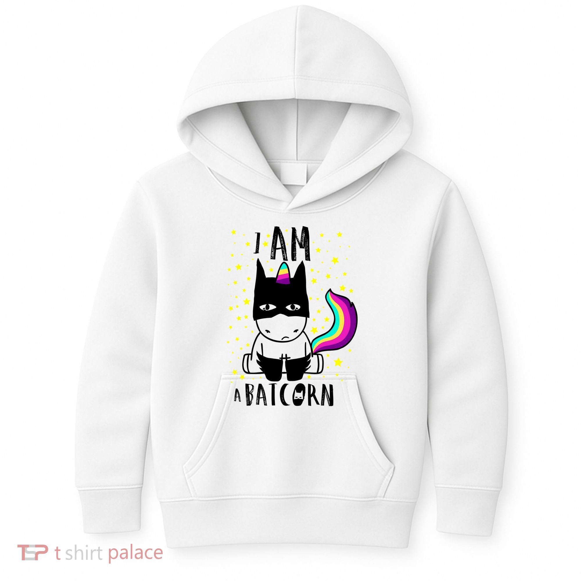 I Am A Batcorn (Unicorn Bat) Kids Hoodie