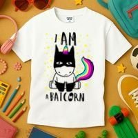 I Am A Batcorn (Unicorn Bat) Kids T-Shirt thumb 3