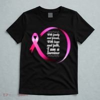 I Am A Breast Cancer Survivor T-Shirt thumb 5