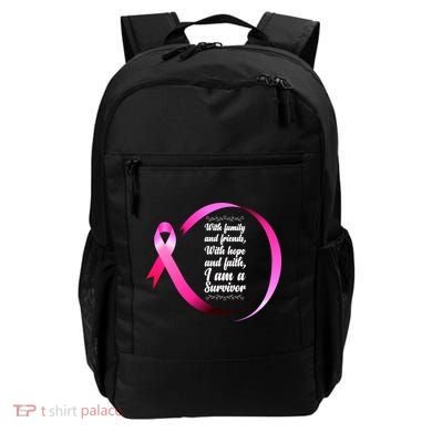 I Am A Breast Cancer Survivor Backpack