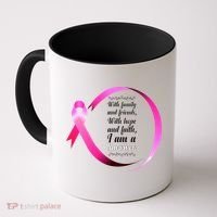 I Am A Breast Cancer Survivor Coffee Mug thumb 0
