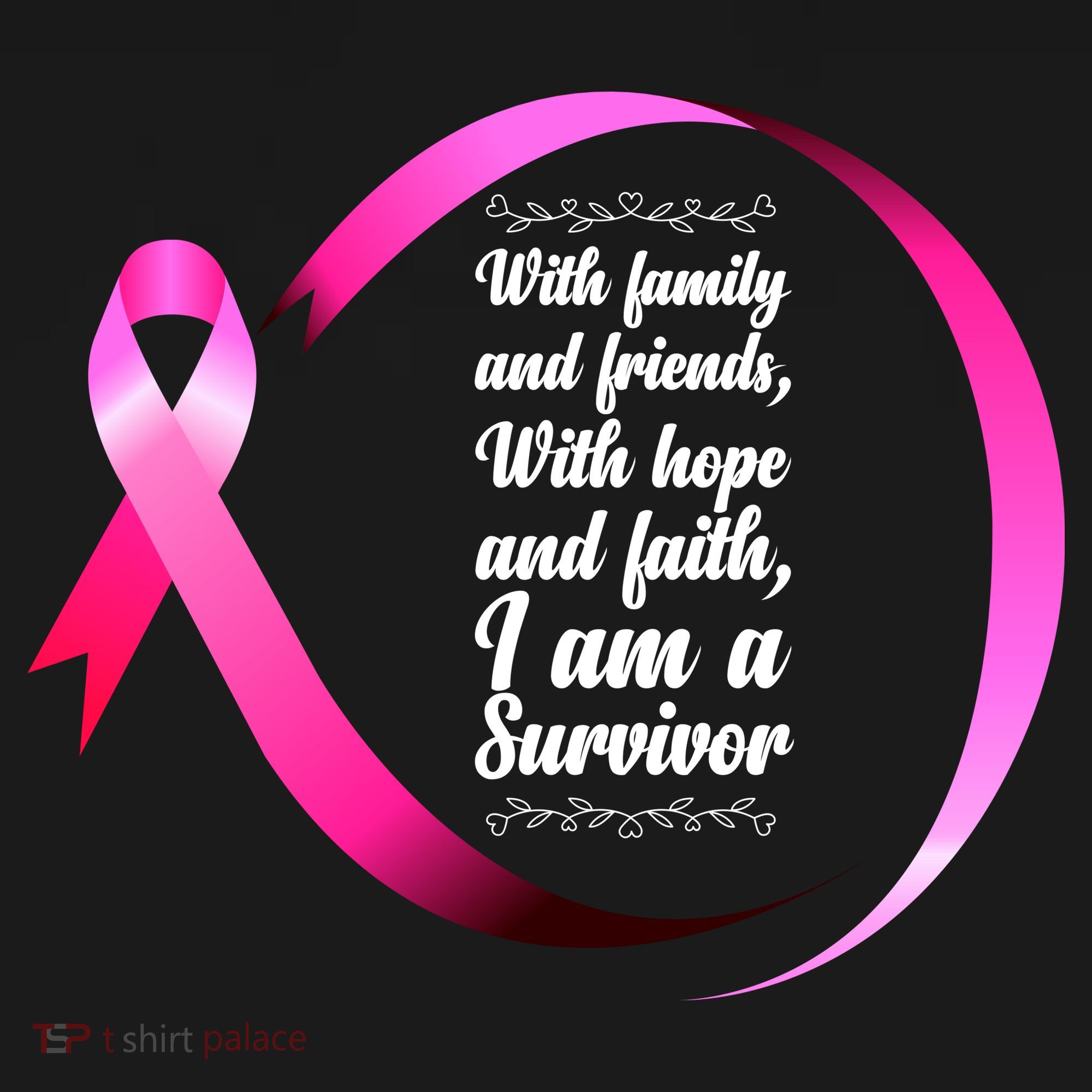 I Am A Breast Cancer Survivor Coaster