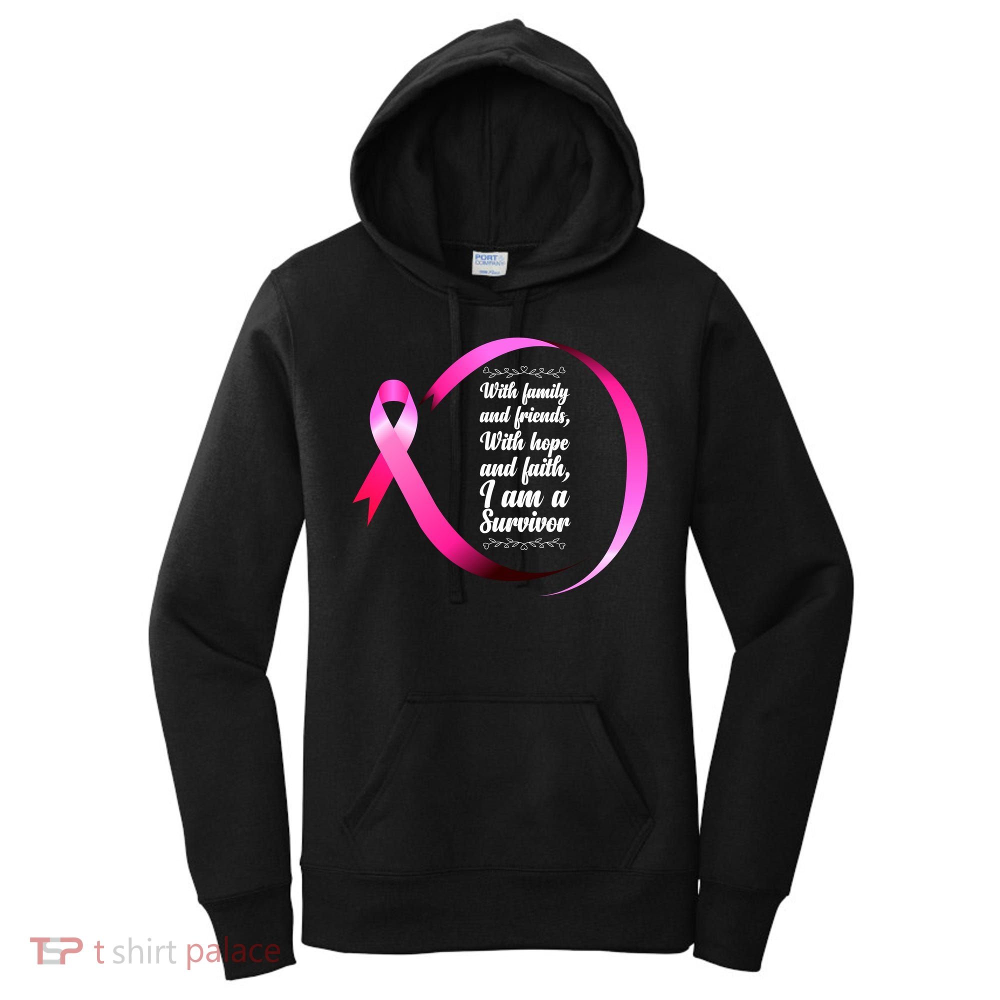 I Am A Breast Cancer Survivor Women's Hoodie