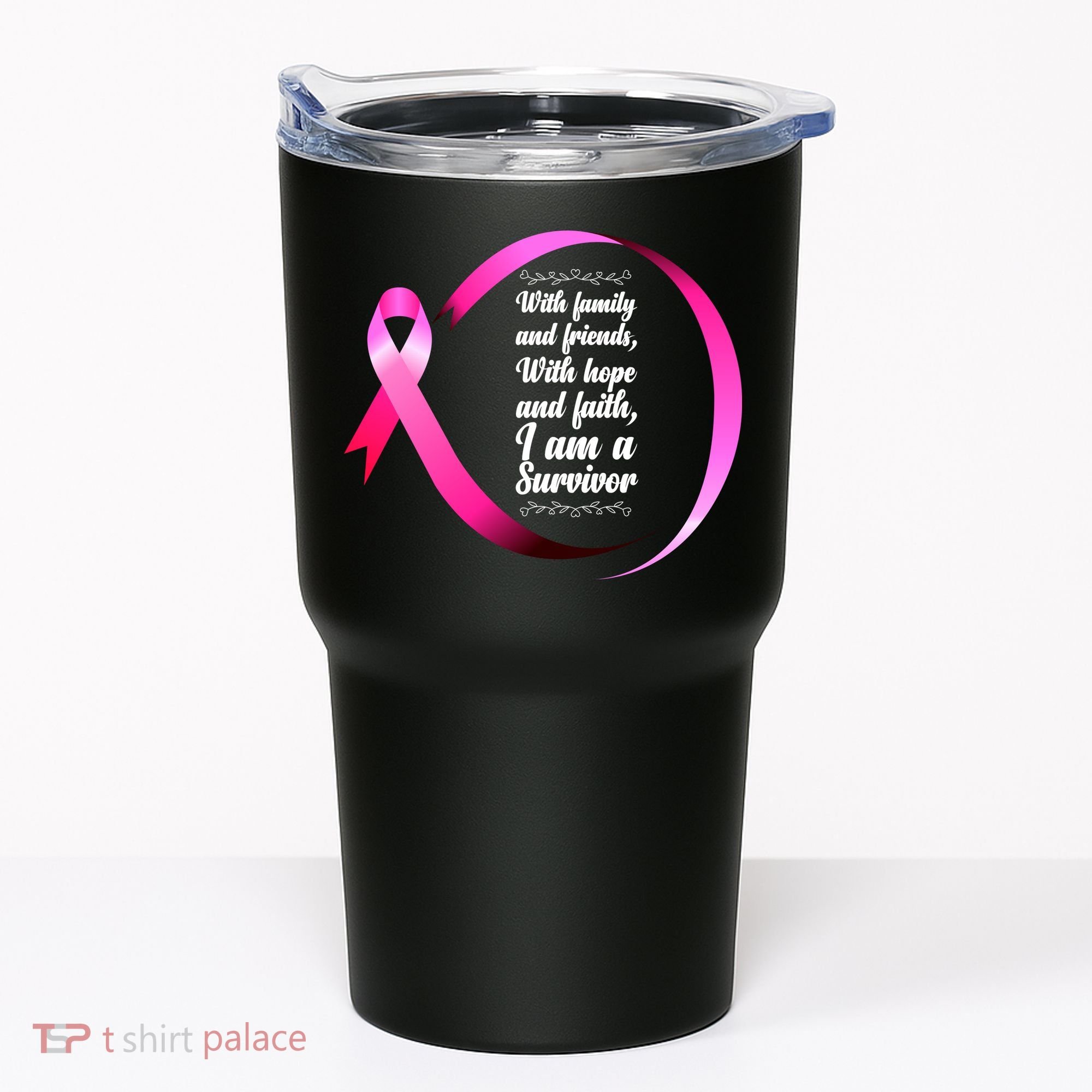 I Am A Breast Cancer Survivor Tumbler