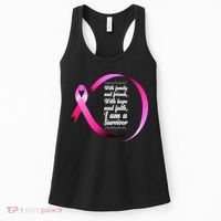 I Am A Breast Cancer Survivor Women's Tank Top thumb 0