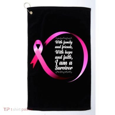 I Am A Breast Cancer Survivor Golf Towel