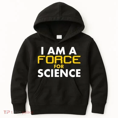 I Am A Force for Science Kids Hoodie