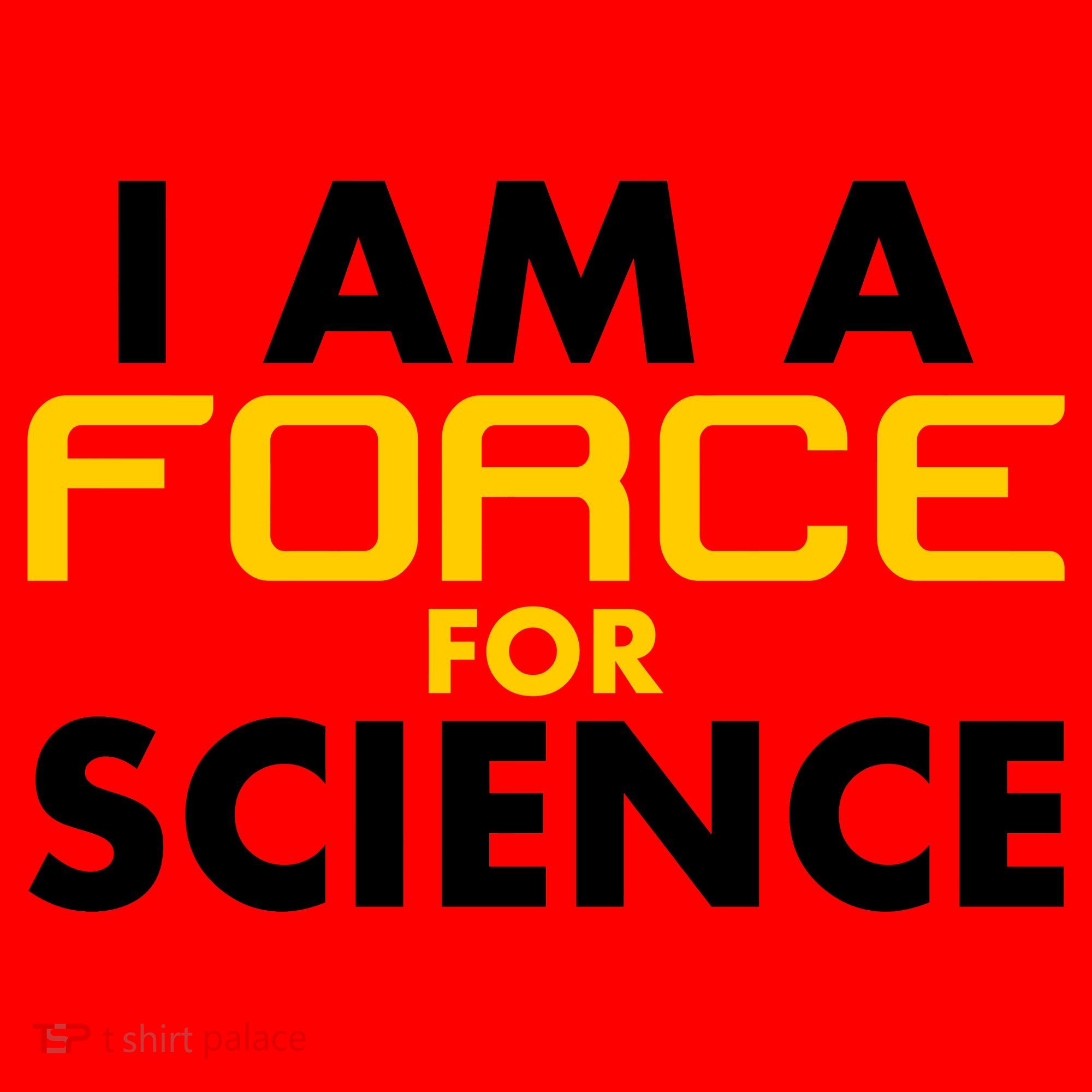 I Am A Force for Science Santa Hat