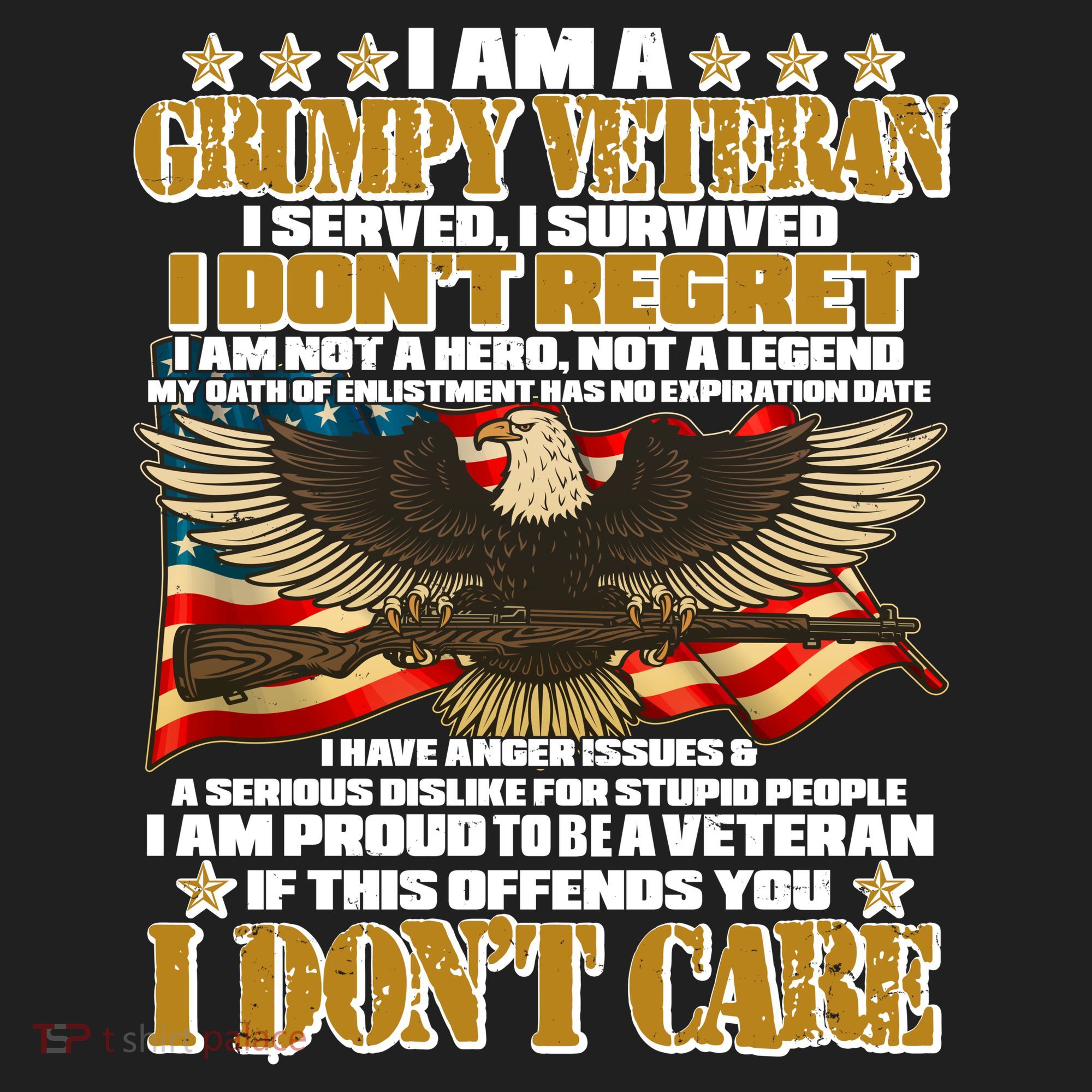 I Am A Grumpy Proud Veteran Funny Hat