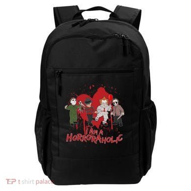 I Am A Horroraholic Funny Halloween Backpack