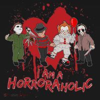 I Am A Horroraholic Funny Halloween Baby Bodysuit thumb 2