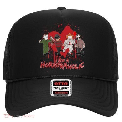 I Am A Horroraholic Funny Halloween Hat