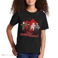 I Am A Horroraholic Funny Halloween Kids T-Shirt thumb 2