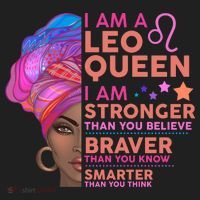 I Am A Leo Queen I Am Stronger Than You Believe Zodiac Beanie thumb 2