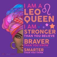 I Am A Leo Queen I Am Stronger Than You Believe Zodiac Mousepad thumb 1