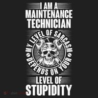 I Am A Maintenance Technician Level Of Stupidity Women's Sweatshirt thumb 2