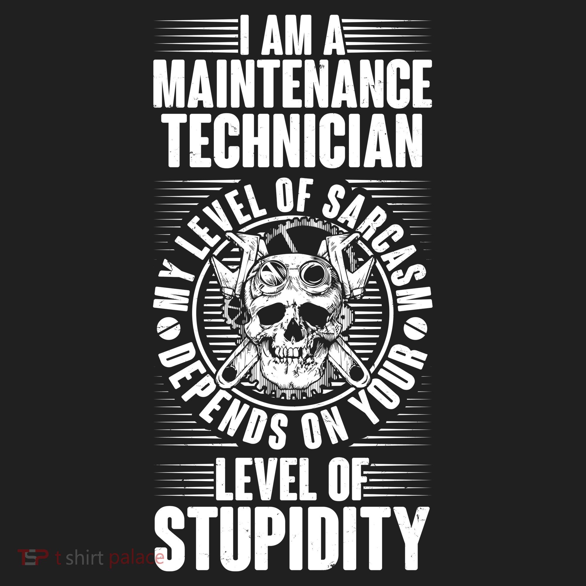 I Am A Maintenance Technician Level Of Stupidity Beanie
