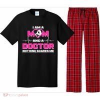 I Am A Mom and A Doctor Nothing Scare Me Pajama Set thumb 0