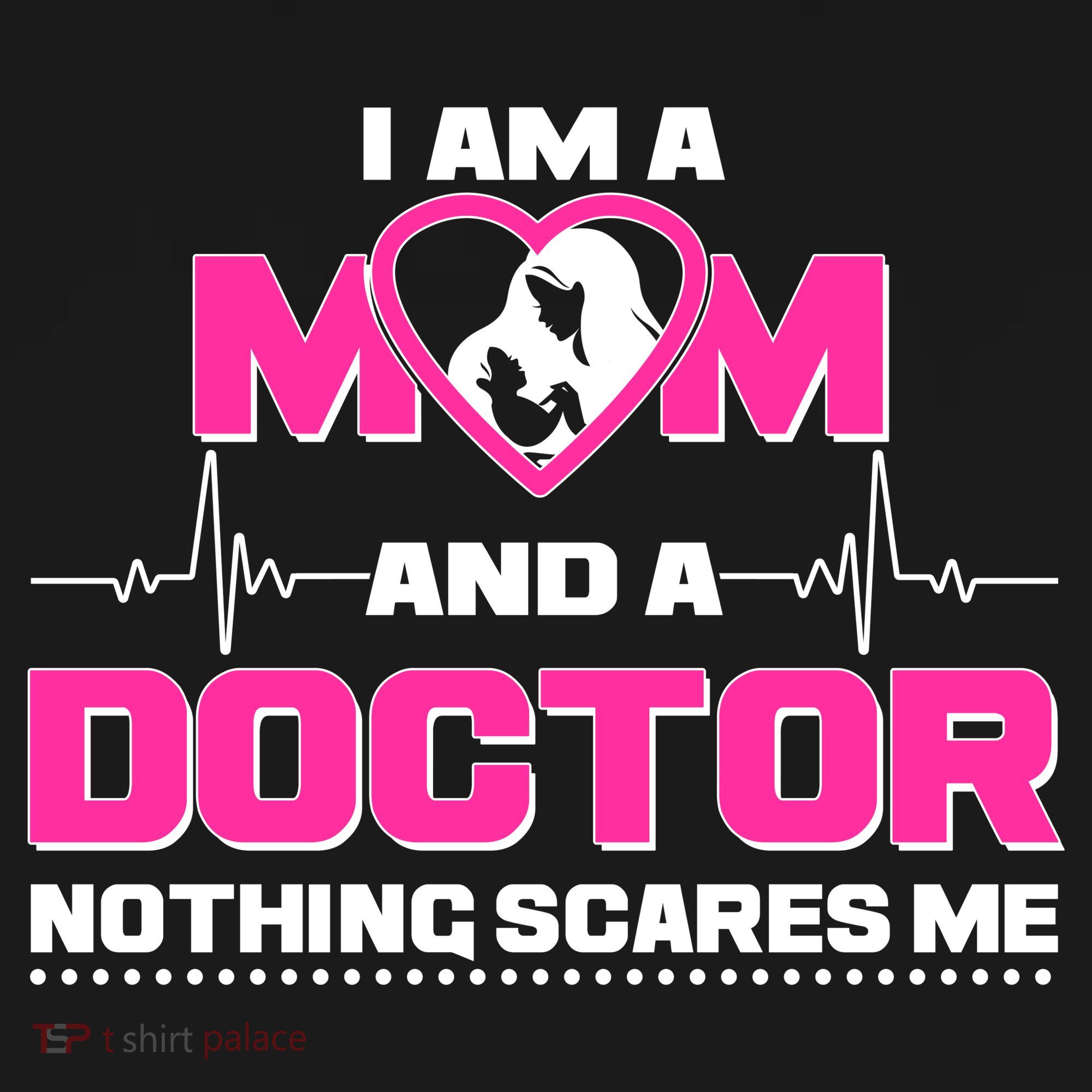 I Am A Mom and A Doctor Nothing Scare Me Ornament
