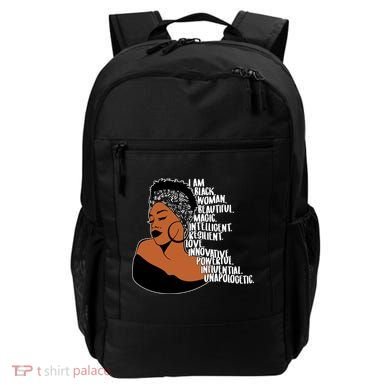 I Am A Proud Black Woman Beautiful Powerful Backpack