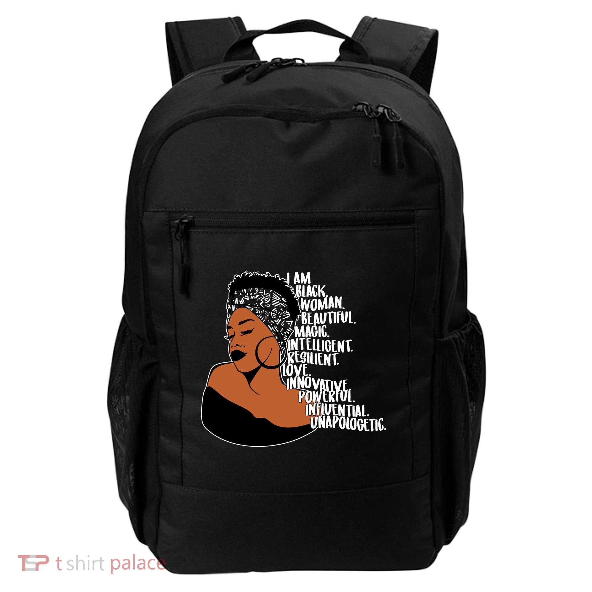 I Am A Proud Black Woman Beautiful Powerful Backpack