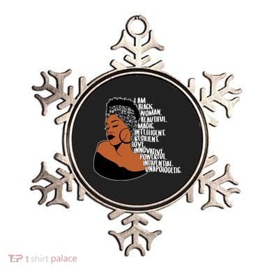 I Am A Proud Black Woman Beautiful Powerful Ornament