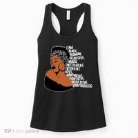 I Am A Proud Black Woman Beautiful Powerful Women's Tank Top thumb 0