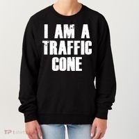 I Am a Traffic Cone Lazy costume Women's Sweatshirt thumb 0