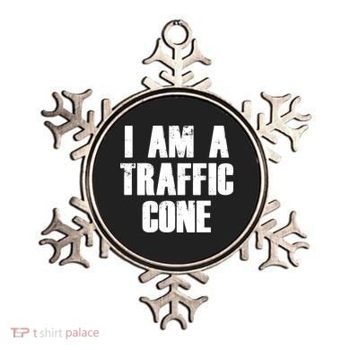 I Am a Traffic Cone Lazy costume Ornament