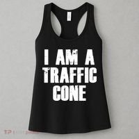 I Am a Traffic Cone Lazy costume Women's Tank Top thumb 3