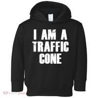 I Am a Traffic Cone Lazy costume Toddler Hoodie thumb 0
