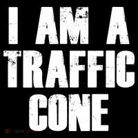 I Am a Traffic Cone Lazy costume Kids Sweatshirt thumb 2