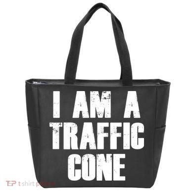 I Am a Traffic Cone Lazy costume Tote Bag