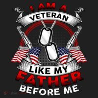 I Am A Veteran Like My Father Before Me Tumbler thumb 3