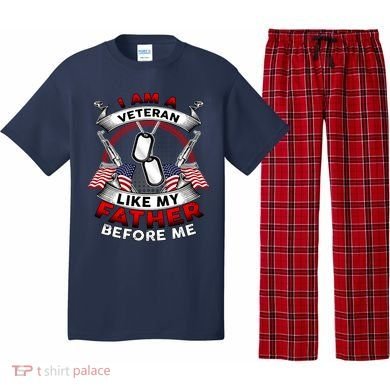 I Am A Veteran Like My Father Before Me Pajama Set