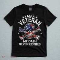 I Am A Veteran My Oath Never Expires T-Shirt thumb 5