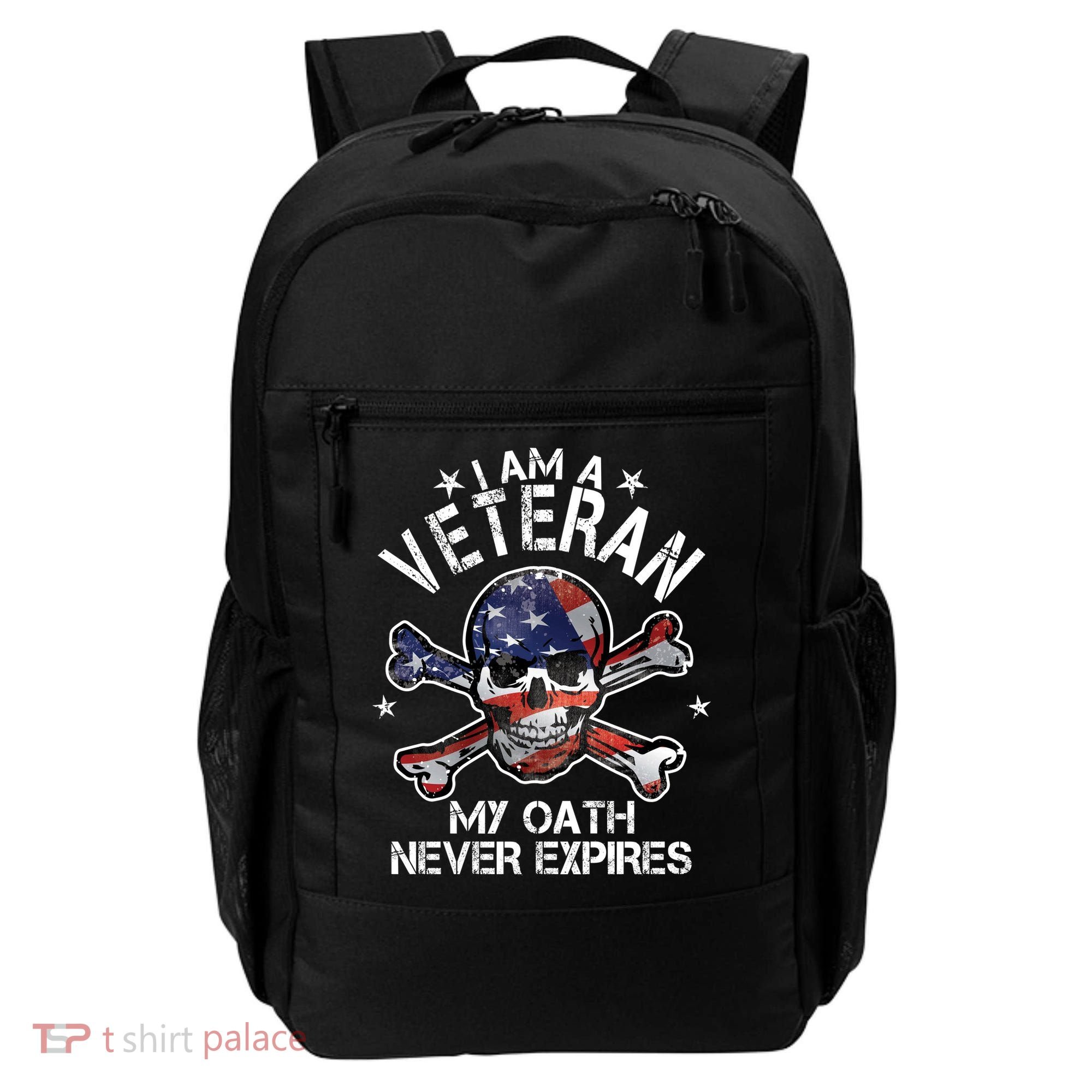 I Am A Veteran My Oath Never Expires Backpack