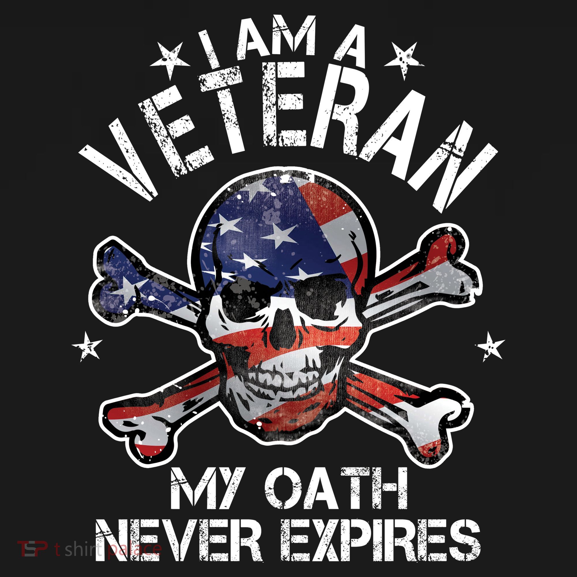 I Am A Veteran My Oath Never Expires Bucket Hat