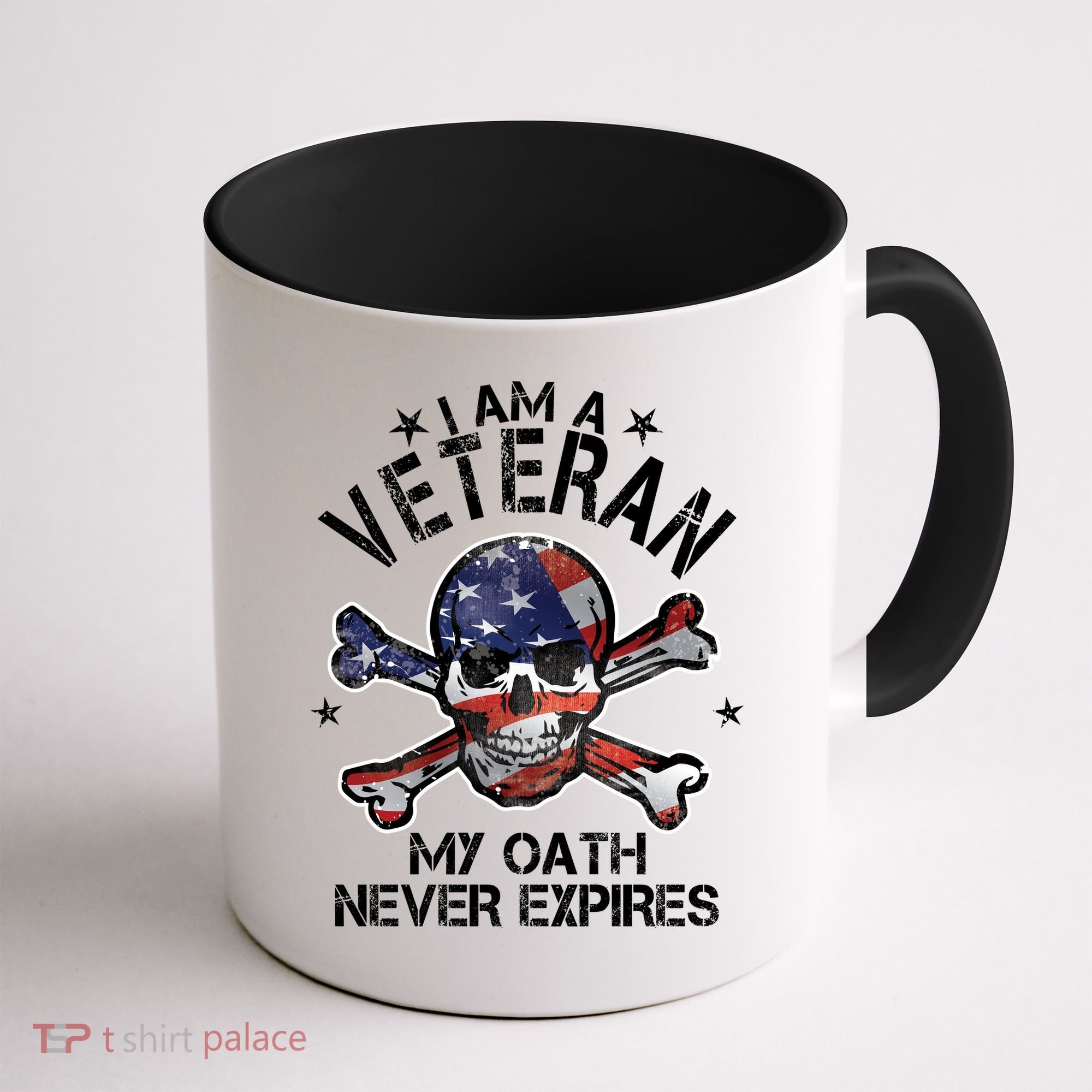 I Am A Veteran My Oath Never Expires Coffee Mug